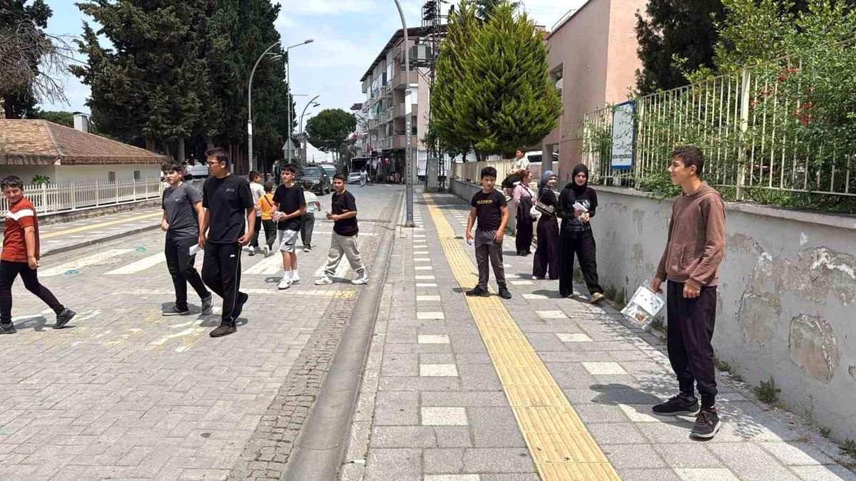 Gördes’te LGS Sınavı Yapıldı
