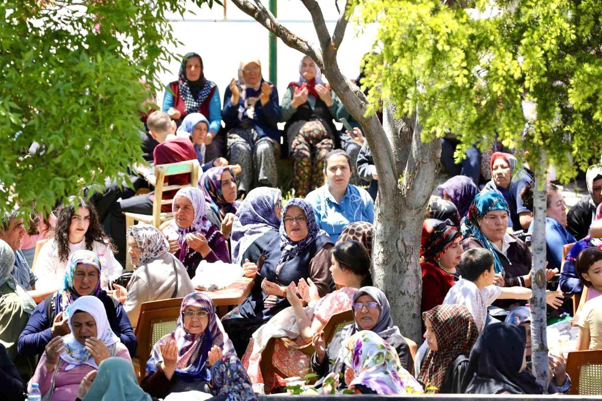 Güllüce Köyü’nde geleneksel yağmur duası yapıldı