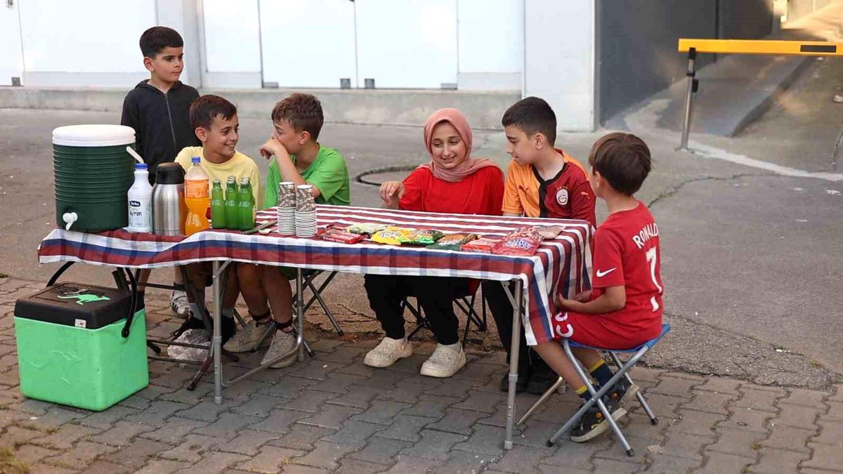 Rize’de Çocuklar Girişimcilik Örneği Sergiledi