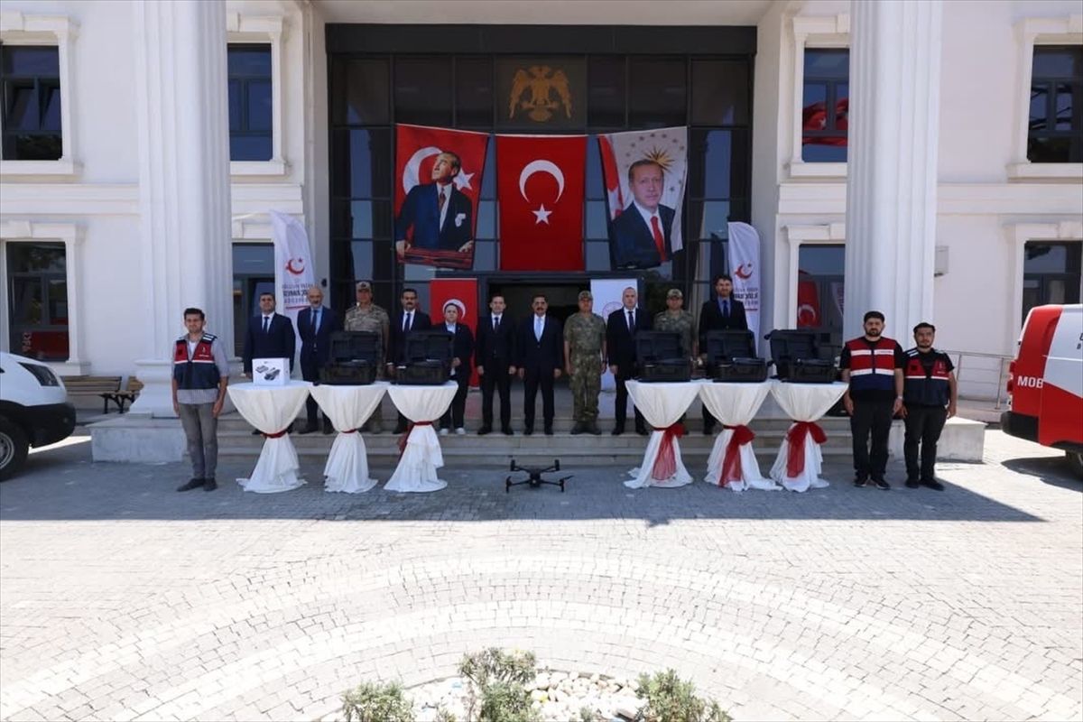 Hatay’a 13 Dron Teslim Edildi