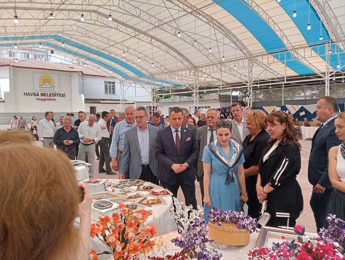 Havsa’da Yıl Sonu Sergisi Açıldı