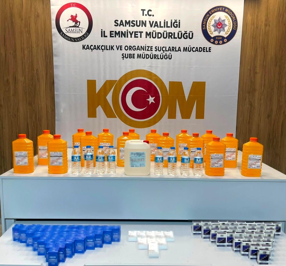 Samsun’da Kaçakçılık Operasyonu