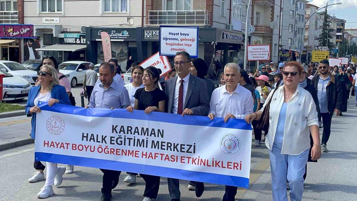 Hayat Boyu Öğrenme Haftası Karaman’da Başladı