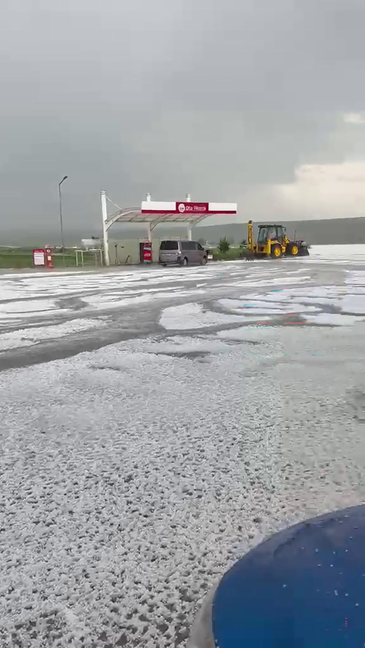 Kars’ta Dolu ve Sel Tarım Arazilerine Zarar Verdi