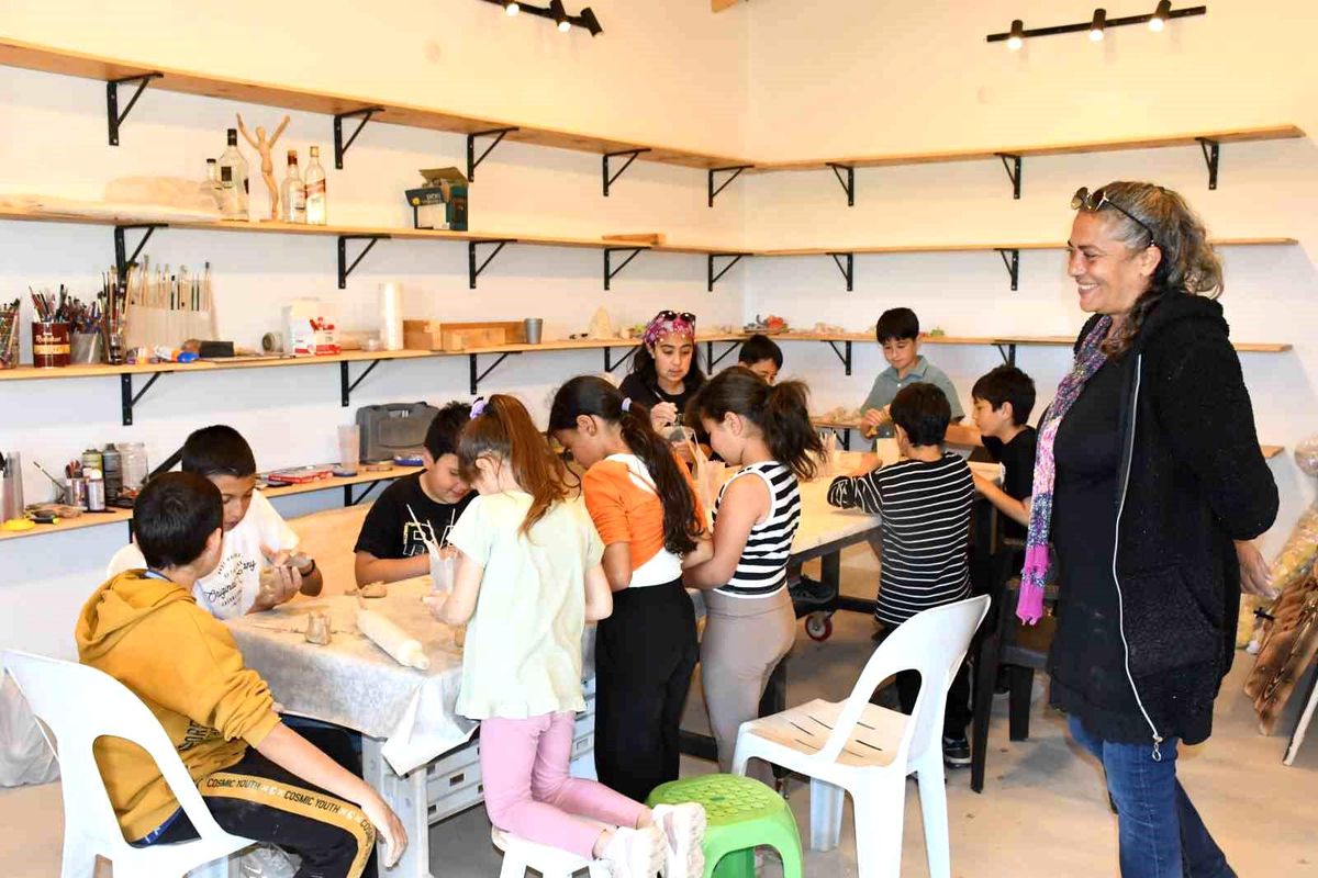 Bahadın’da Sanat Atölyesi ile Çocuklara Destek