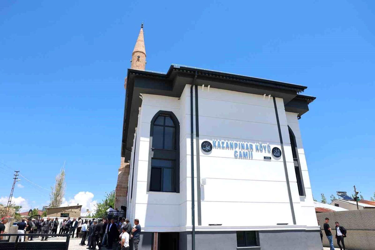 Kazanpınar Camii Açıldı