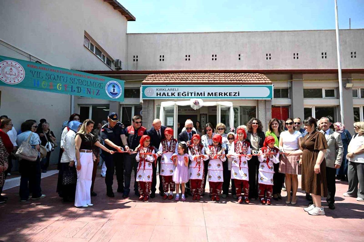 Kırklareli’nde Hayat Boyu Öğrenme Haftası Sergisi