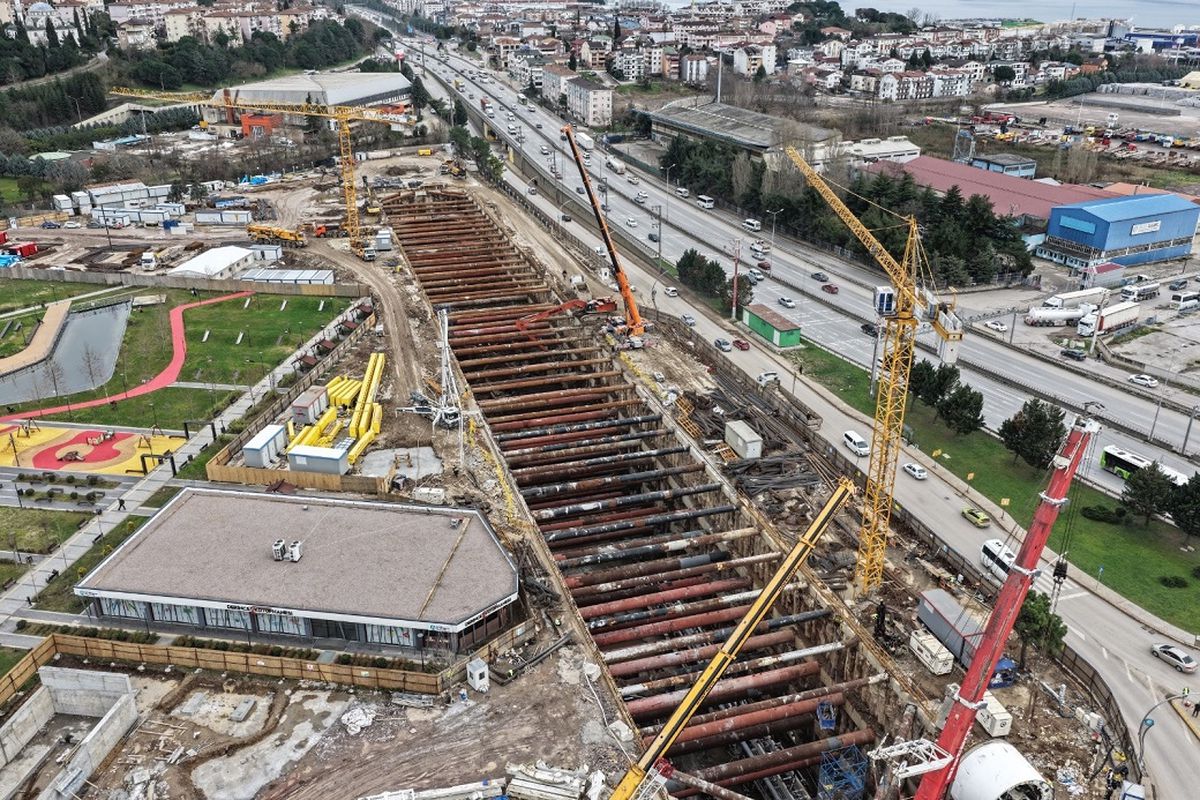 Körfezray Metro Projesi’nde İlerleme