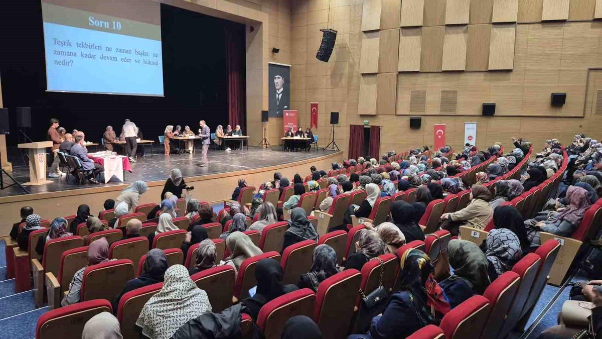 Sivas’ta Dini Bilgiler Yarışması Finali Yapıldı