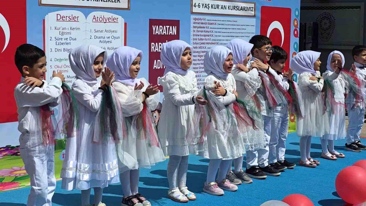 Kütahya’da Kur’an Kursları Etkinliği Coşkuyla Gerçekleşti