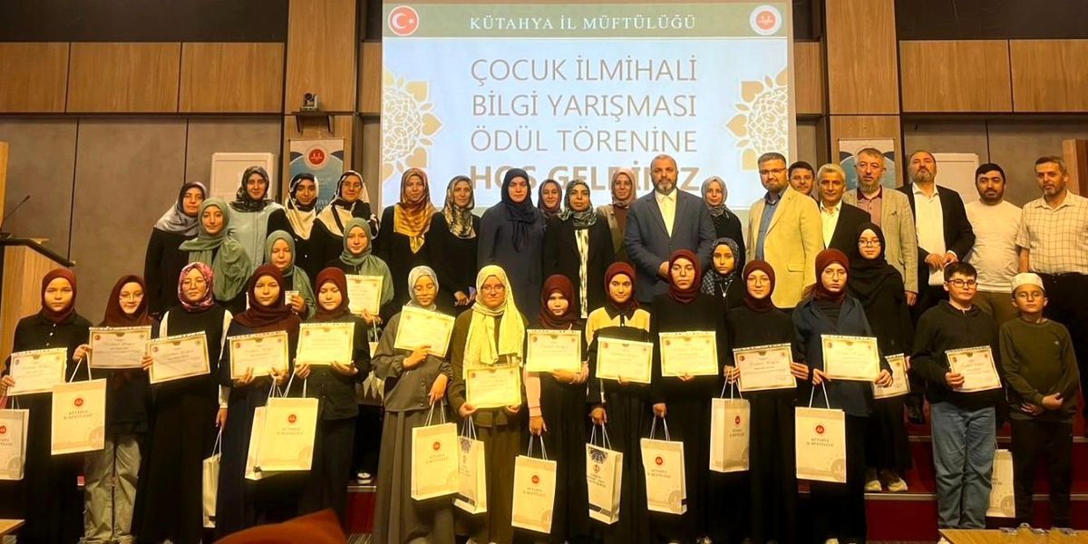 Kütahya’da Çocuk İlmihali Yarışması Sonuçlandı