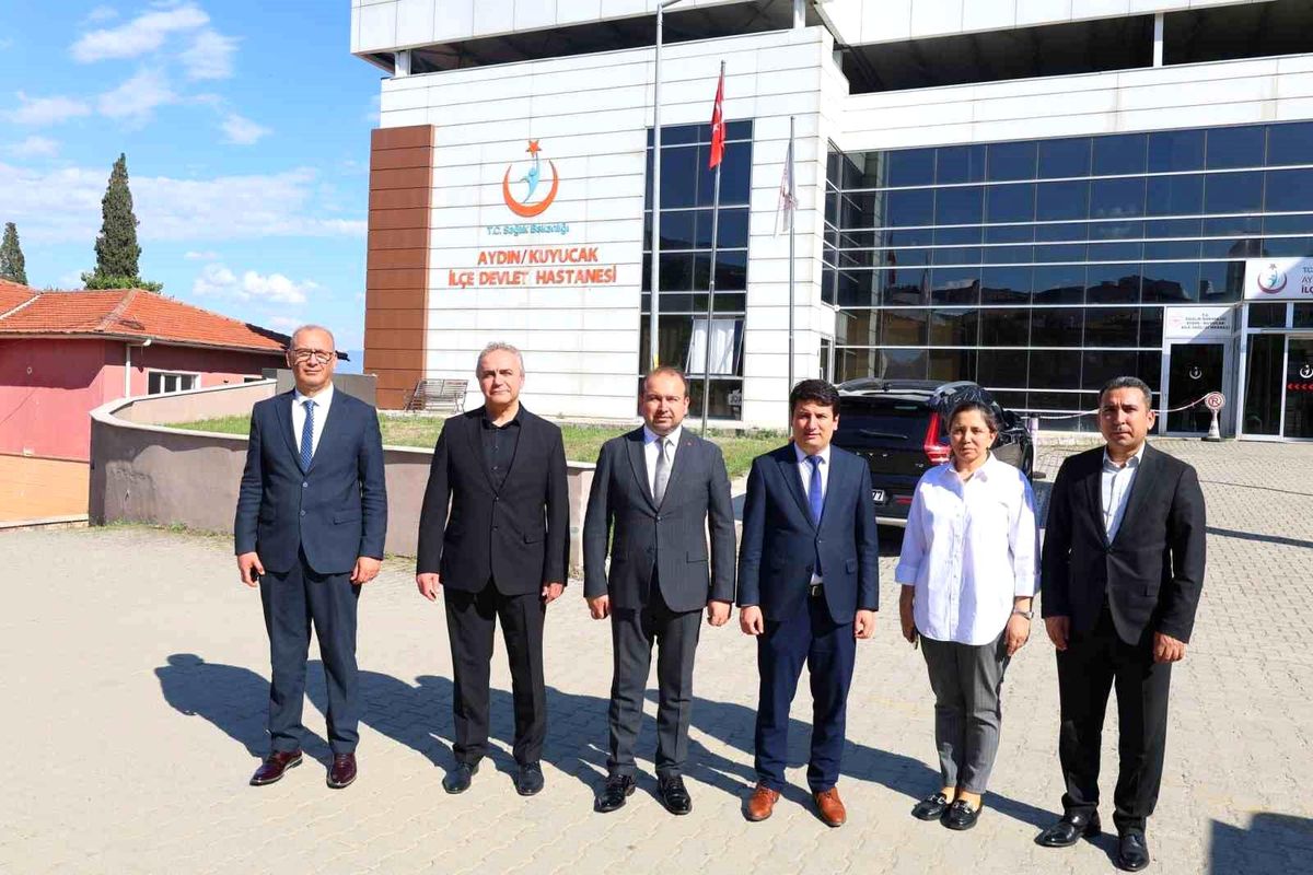 İl Sağlık Müdürü Kuyucak’ta İncelemelerde Bulundu