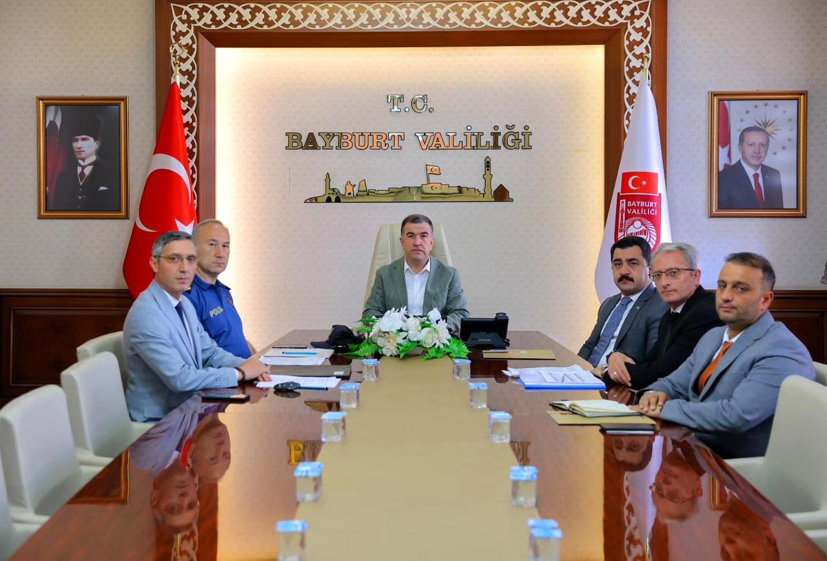 LGS İçin Bayburt’ta Güvenlik Tedbirleri Toplantısı