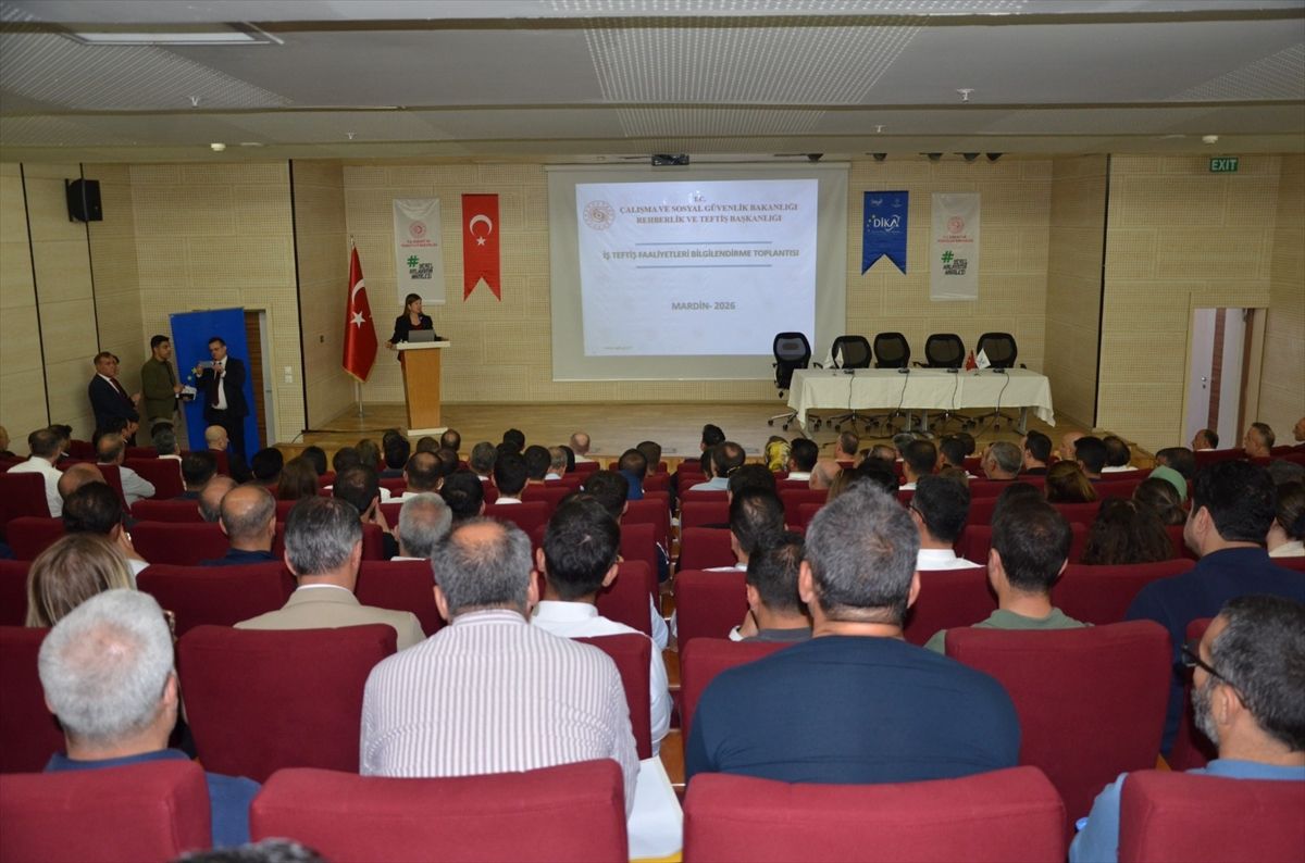 Mardin’de İş Teftiş Bilgilendirme Toplantısı Yapıldı
