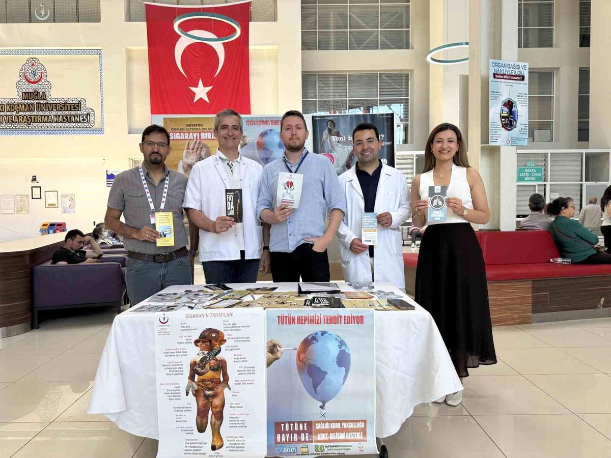 Muğla’da Tütünsüz Günü Farkındalık Etkinliği