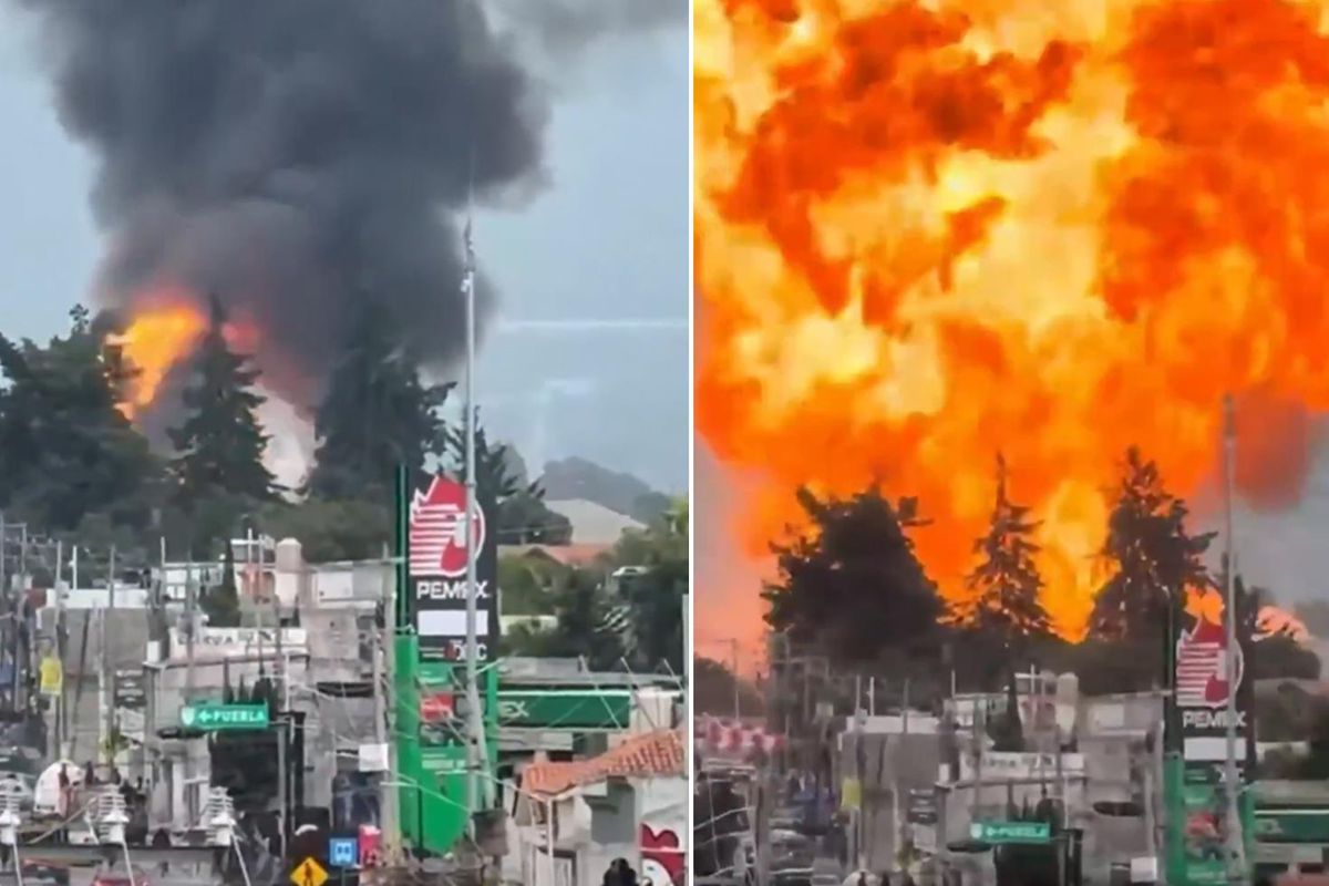 Puebla’da LPG Tankerleri Patladı
