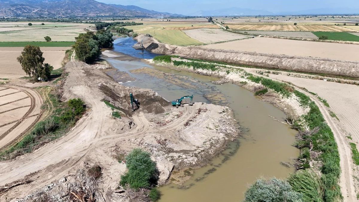 Büyük Menderes Nehri’nde Islah Çalışmaları