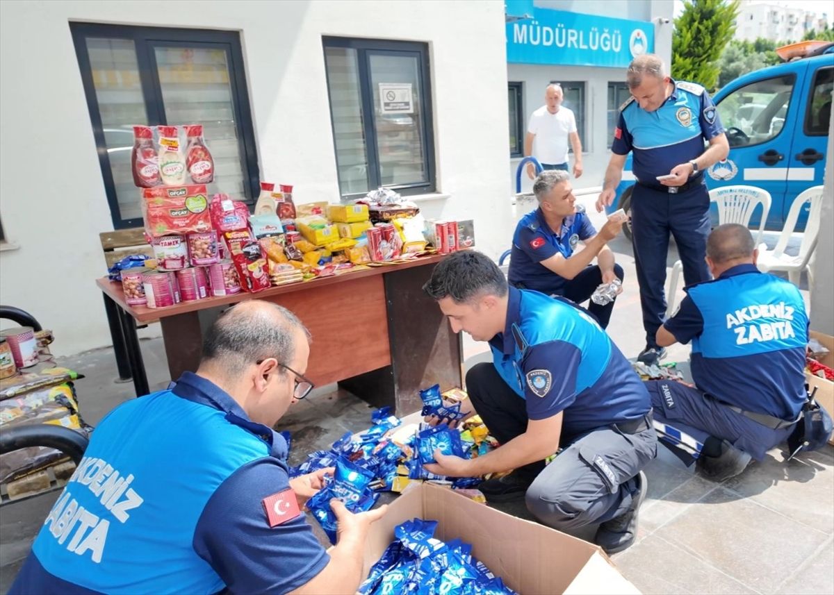 Mersin’de Son Tarihi Geçmiş 2 Bin 110 Gıda Ürünü Ele Geçirildi