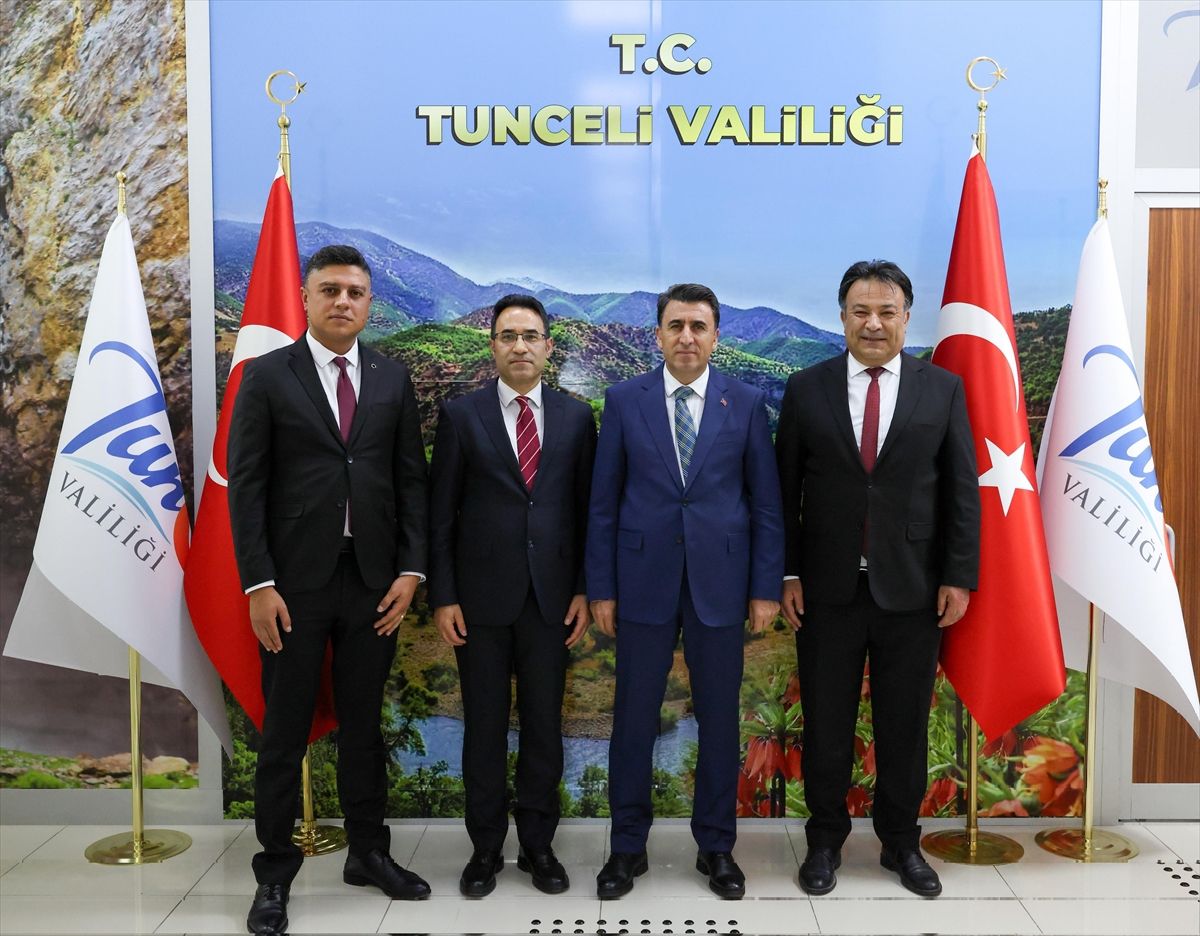 Başmüfettiş Bulut Tunceli’yi Ziyaret Etti