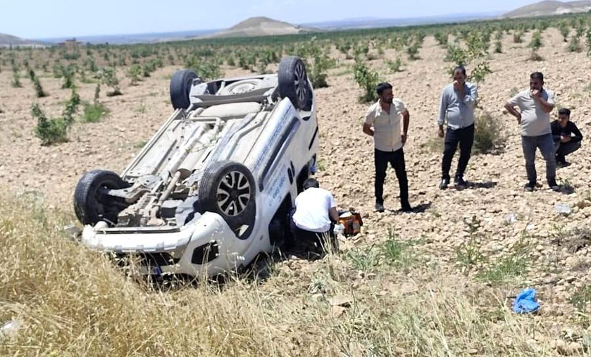 Şanlıurfa’da Mobil Sağlık Aracı Devrildi