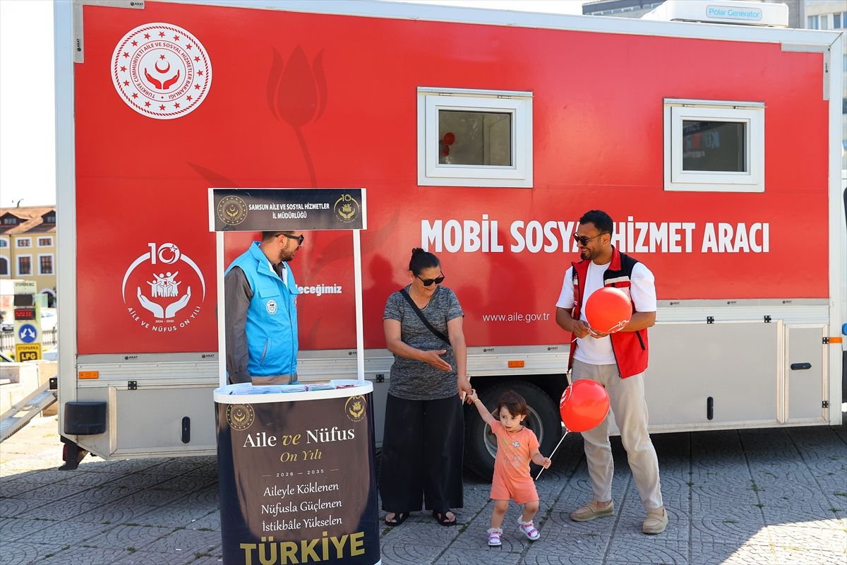 Samsun’da Mobil Sosyal Hizmet Uygulaması