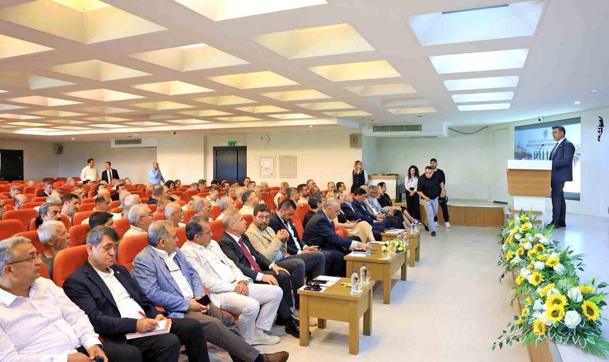MTSO, Mersin Ekonomisine Yön Veren Toplantı Düzenledi
