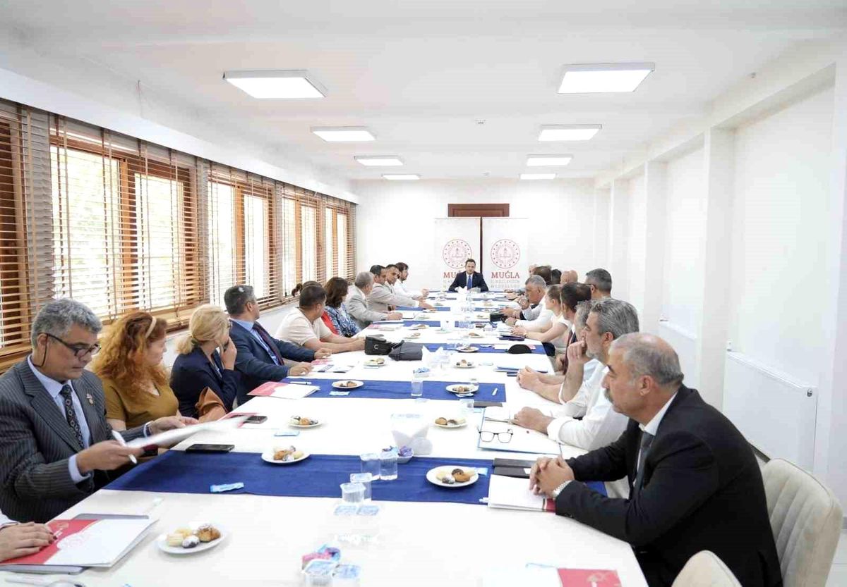 Muğla’da Mesleki Eğitim Değerlendirme Toplantısı Yapıldı