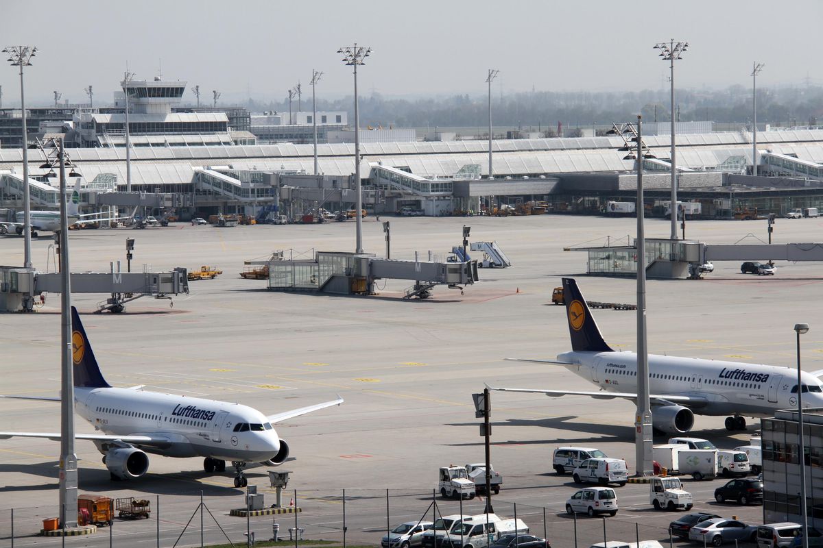 Münih Havalimanı’nda Uçuşlar Yeniden Başladı