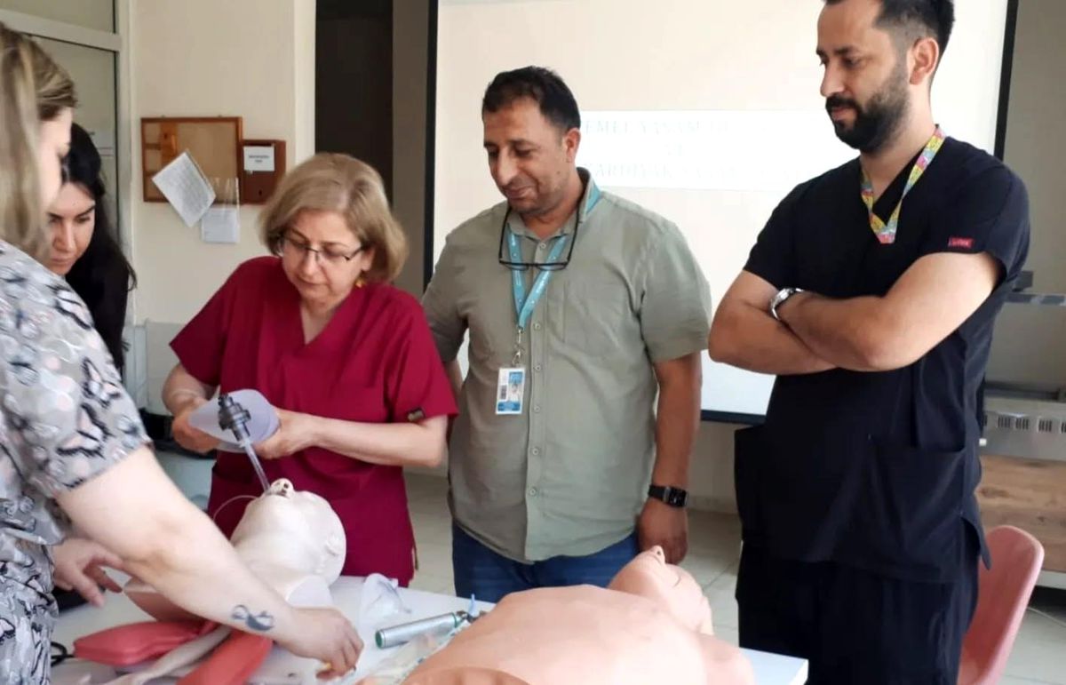 Kuyucak’ta Temel ve İleri Yaşam Desteği Eğitimi