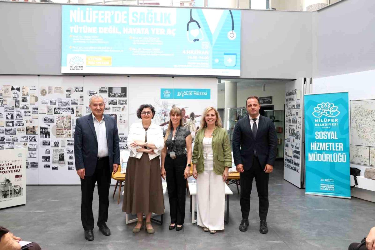 Nilüfer’de “Tütüne değil, hayata yer aç” söyleşisi
