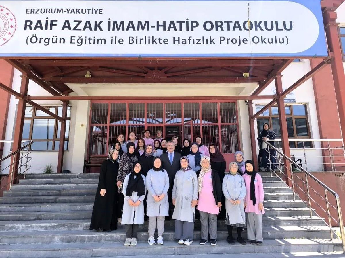 Müftü Çapçı İmam-Hatip Okulunu Ziyaret Etti