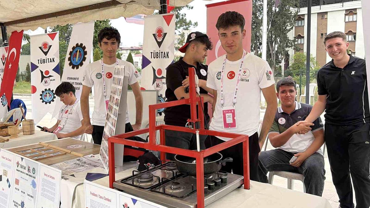 Osmaniye’de öğrencilerin bilim projeleri beğeni topladı