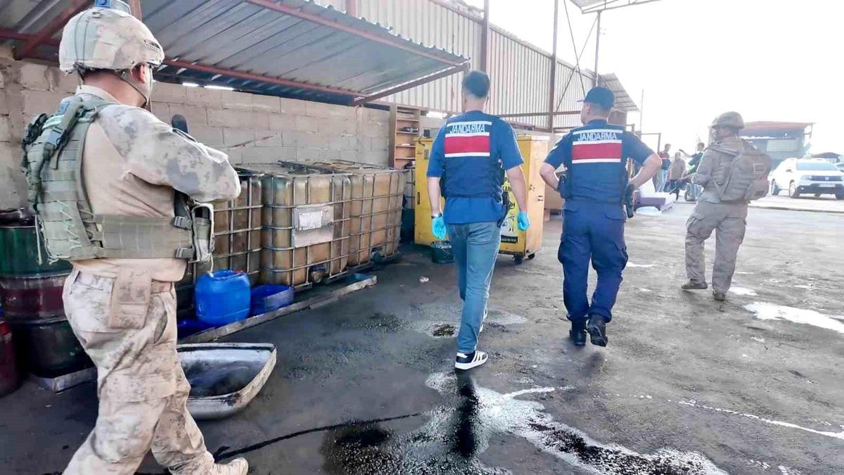 Osmaniye’de Kaçak Akaryakıt Operasyonu