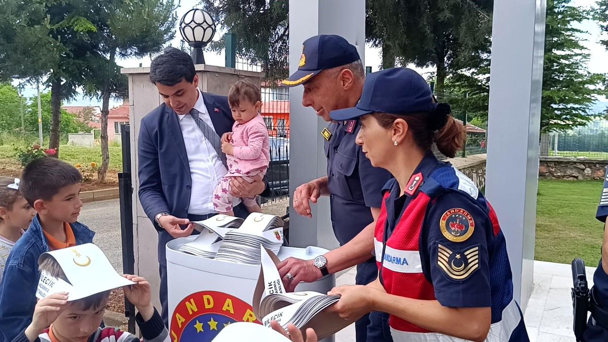 Pazaryeri’nde jandarmadan öğrencilere unutulmaz gün