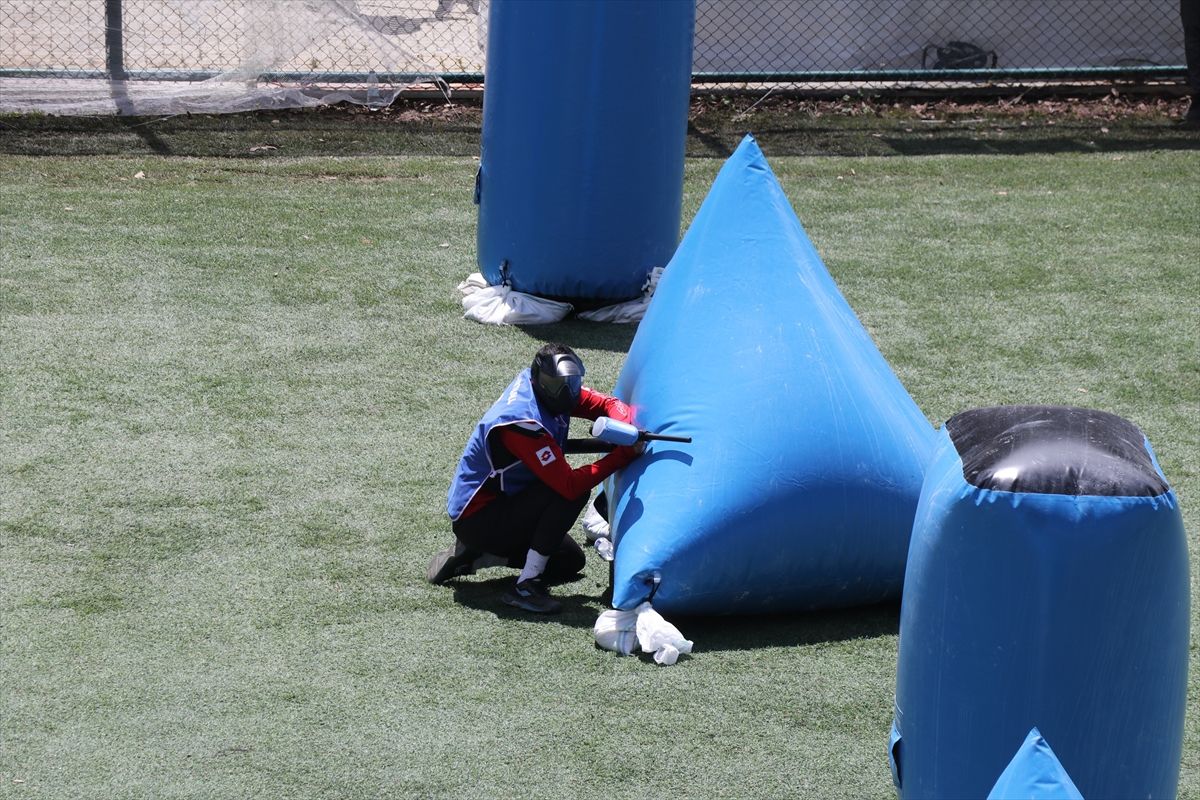 Rize’de Paintball Şampiyonası Başladı
