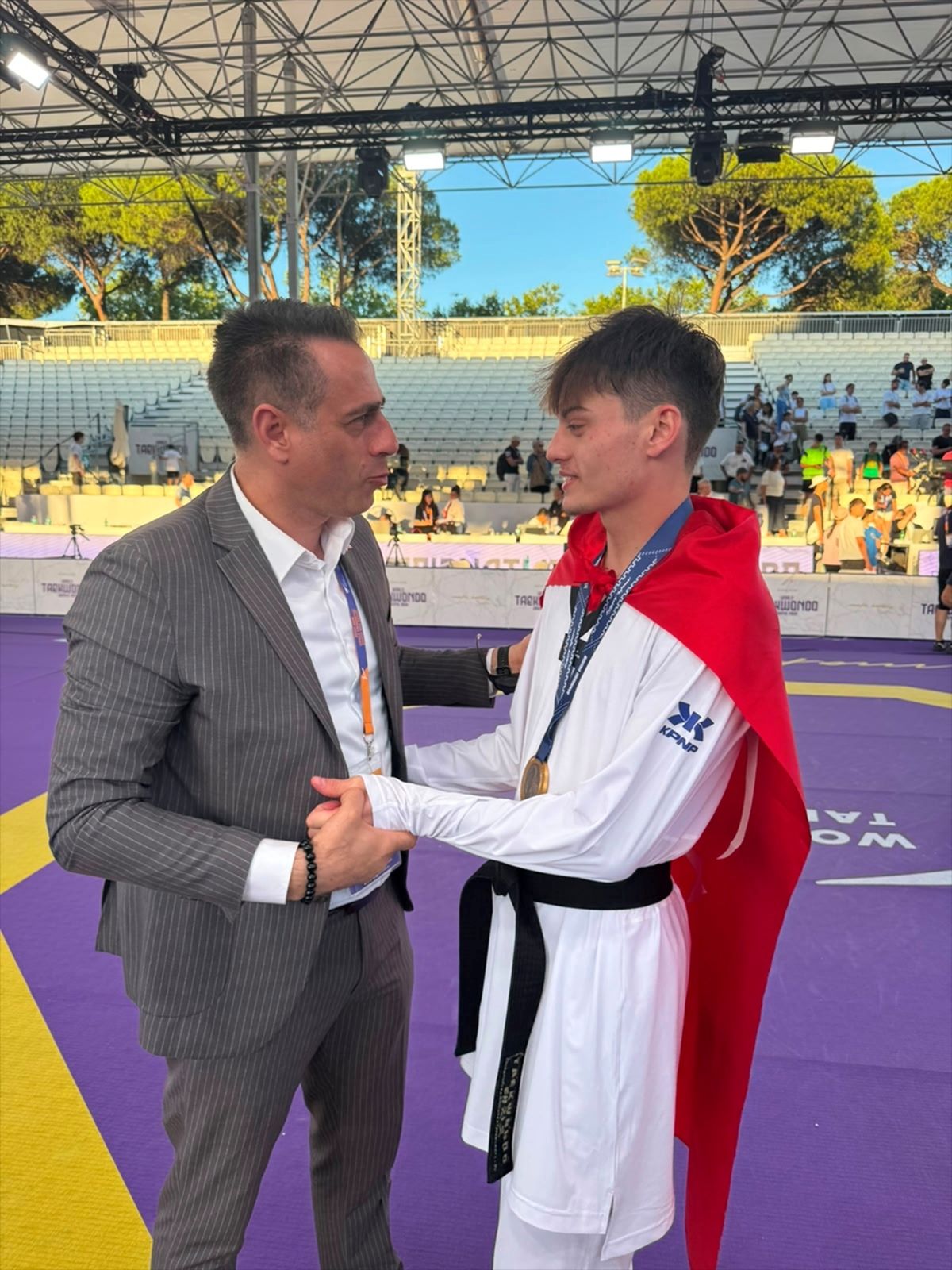 Berkay Erer Roma Grand Prix’sinde Altın Madalya Kazandı
