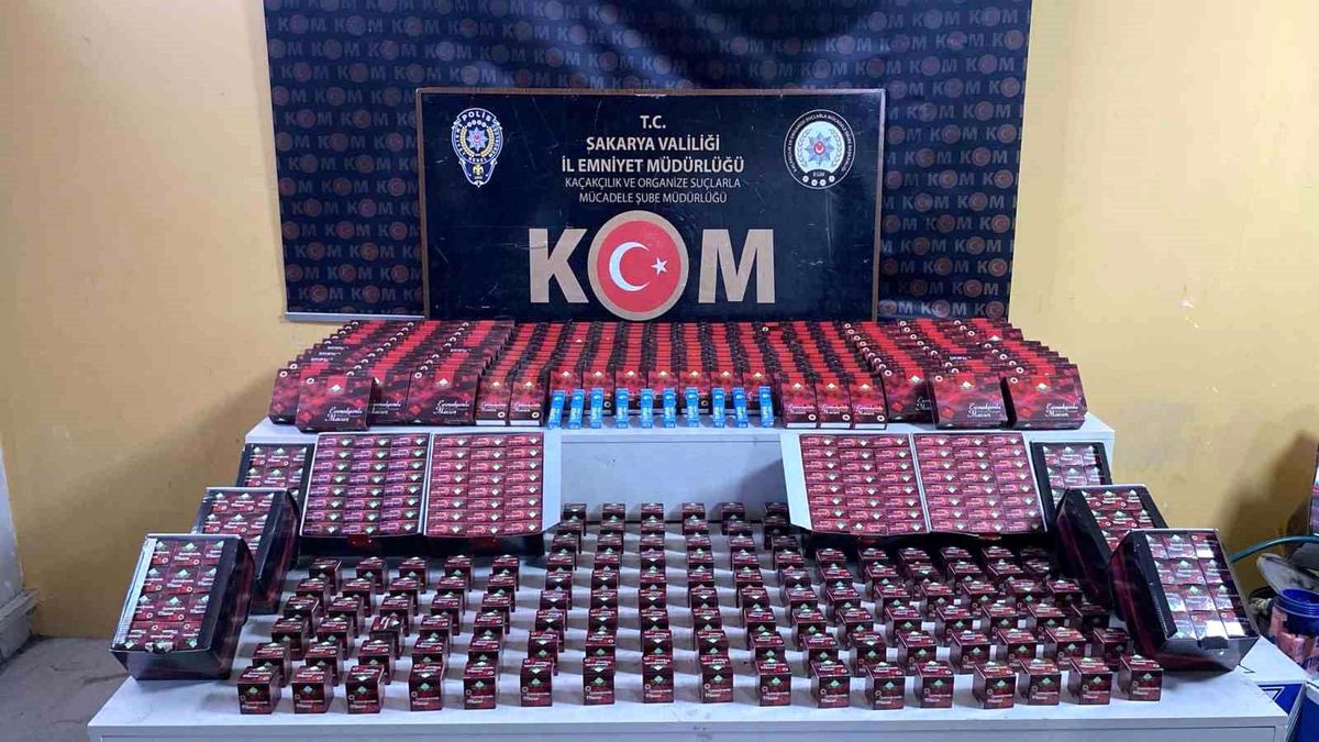 Sakarya’da Kaçakçılık Operasyonu