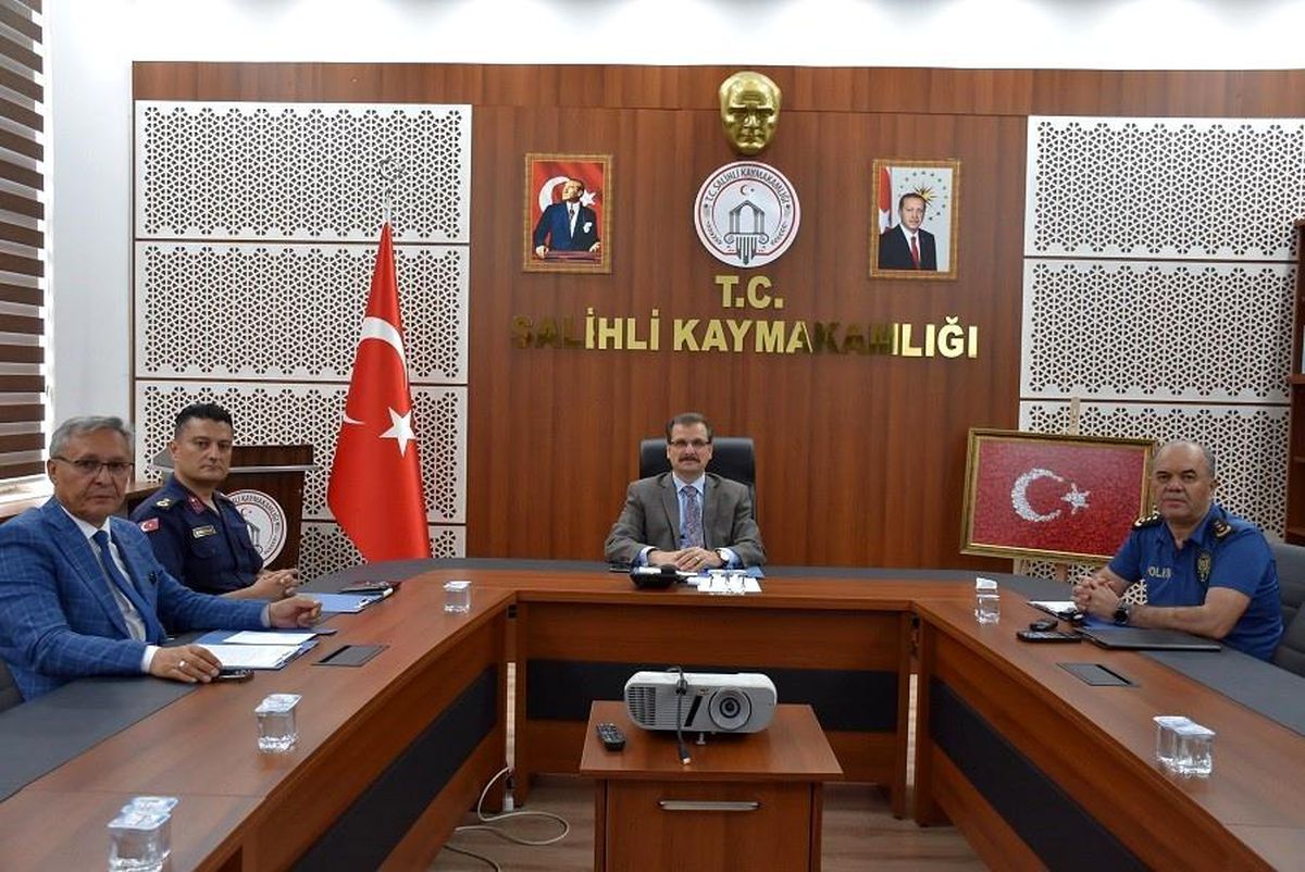 Salihli’de LGS için Güvenlik Toplantısı