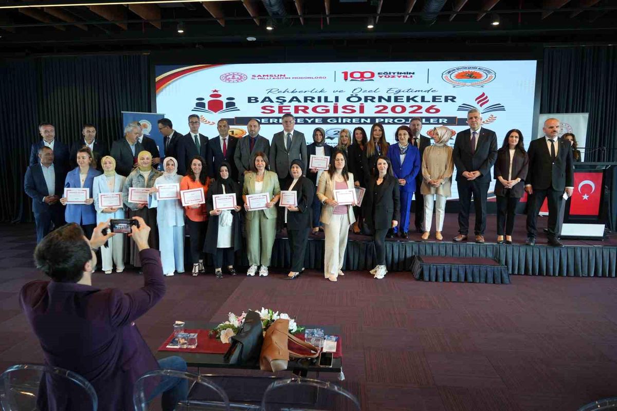 Samsun’da Rehberlik ve Özel Eğitim Projeleri Sergilendi