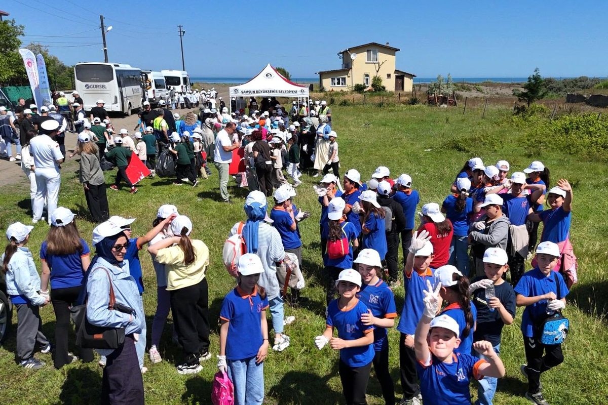 Samsun’dan ‘Temiz Bir Çevre’ mesajı