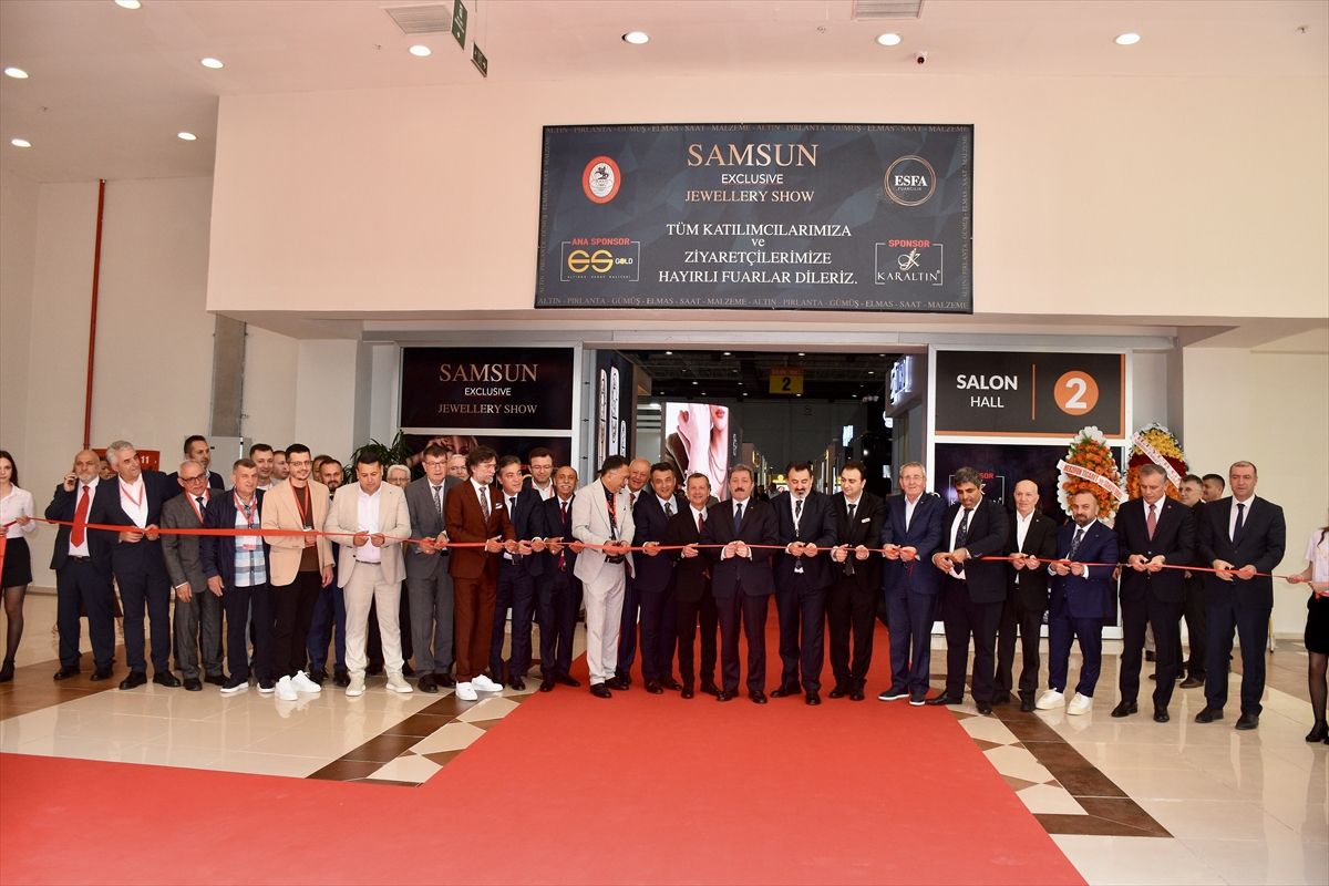 Samsun Kuyumculuk Fuarı Açıldı