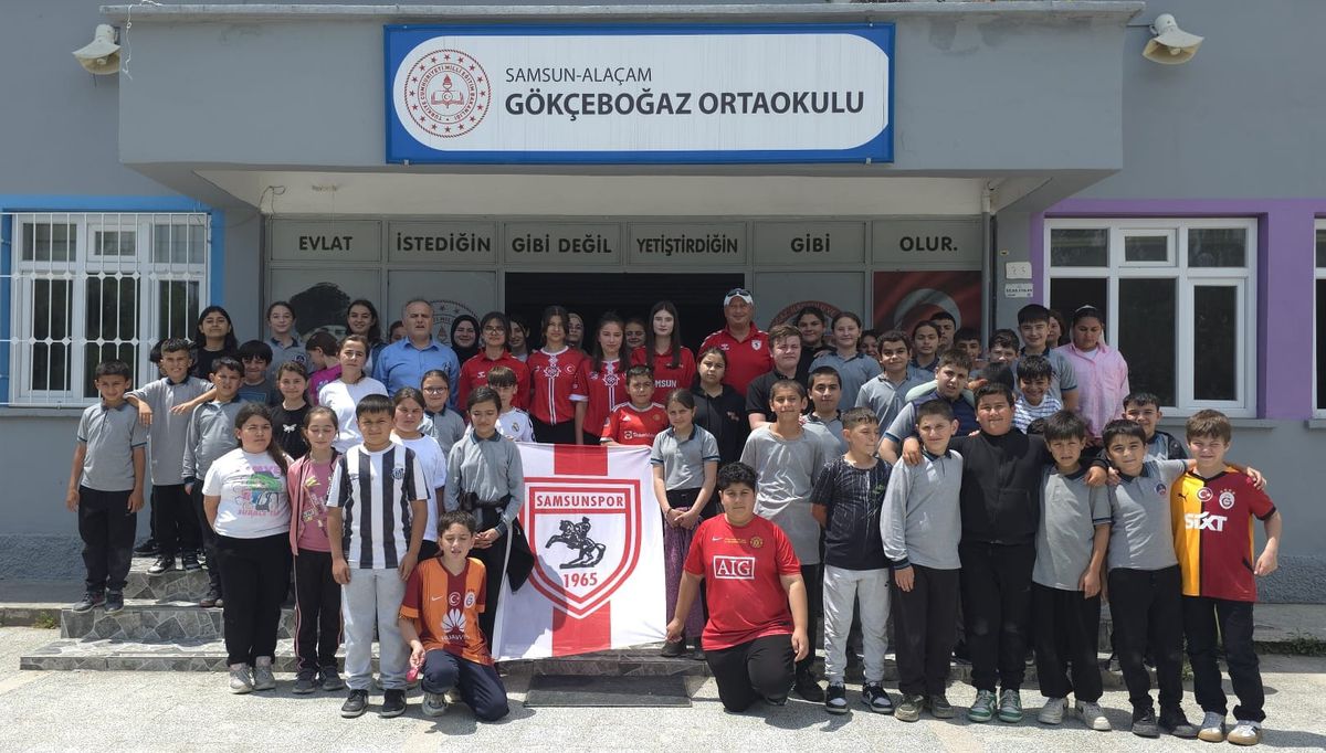Samsunspor Bocce Takımı’ndan Okul Ziyareti