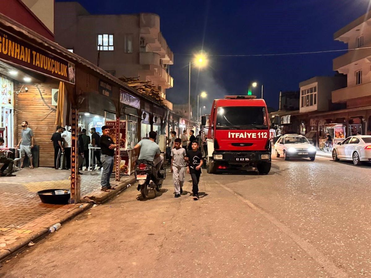 Suruç’ta Fırında Yangın Korkuttu