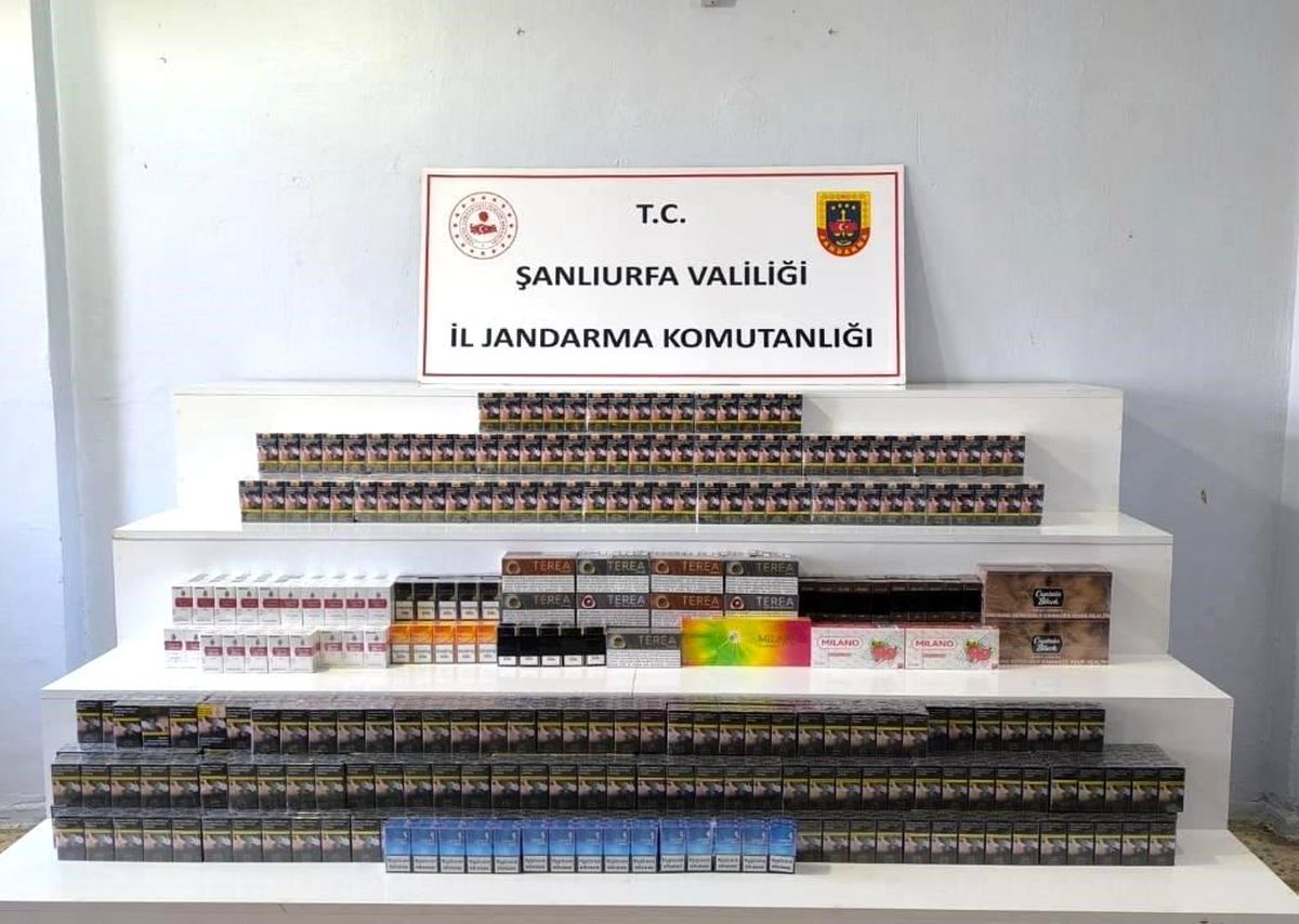 Viranşehir’de Kaçak Sigara Operasyonu