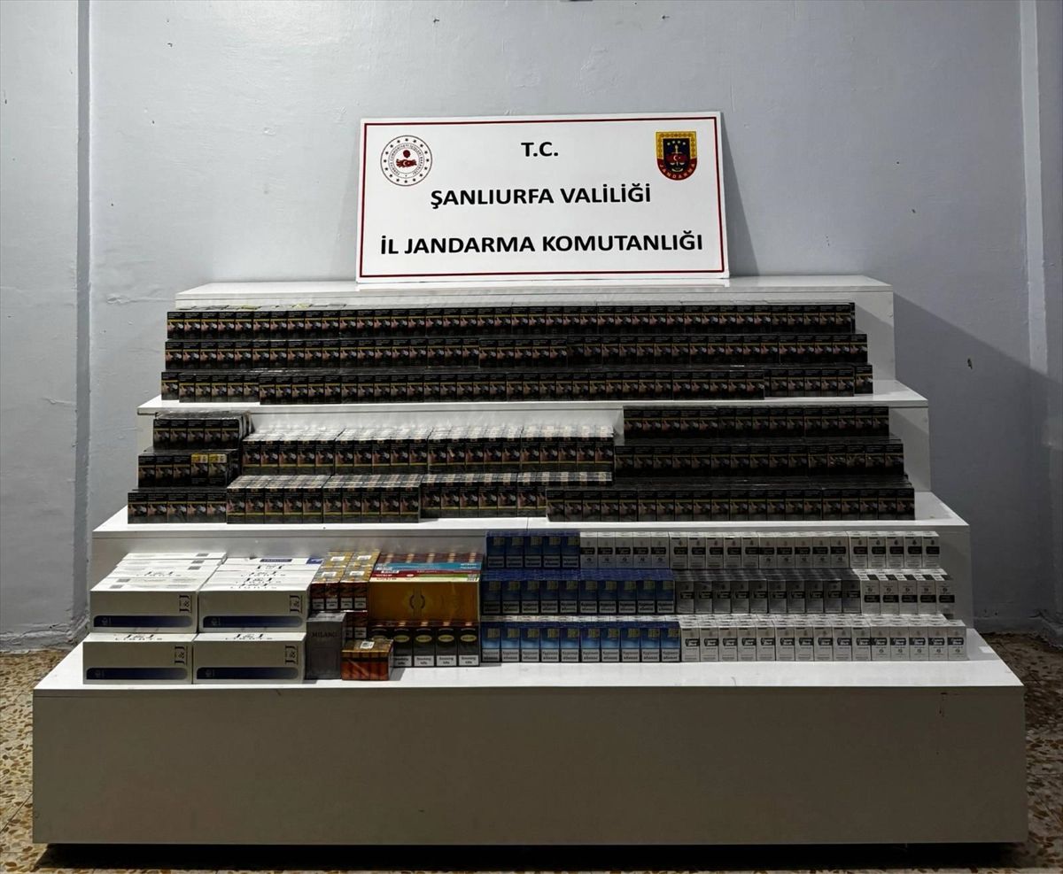 Viranşehir’de Kaçakçılık Operasyonu
