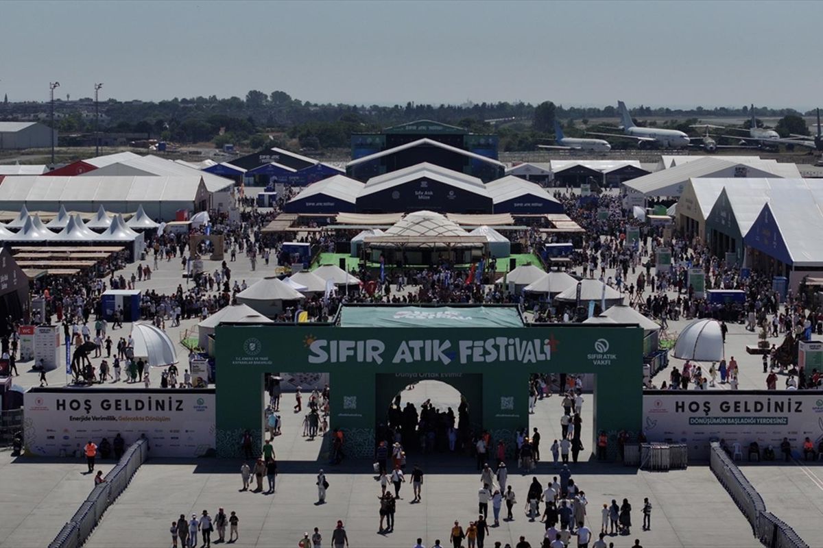 Sıfır Atık Festivali ziyaretçi rekoru kırdı, 4 günde 1 milyon kişi ağırlandı