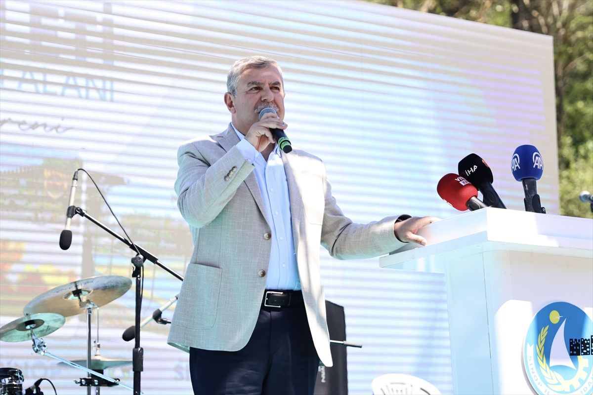 Sinop’ta Nisi Göleti Sosyal Yaşam Alanı Açıldı