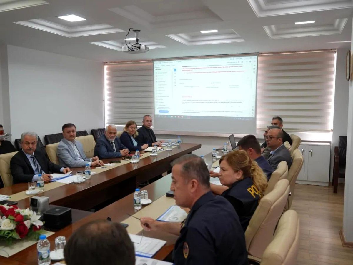 Sinop’ta Eğitim Güvenliği Toplantısı