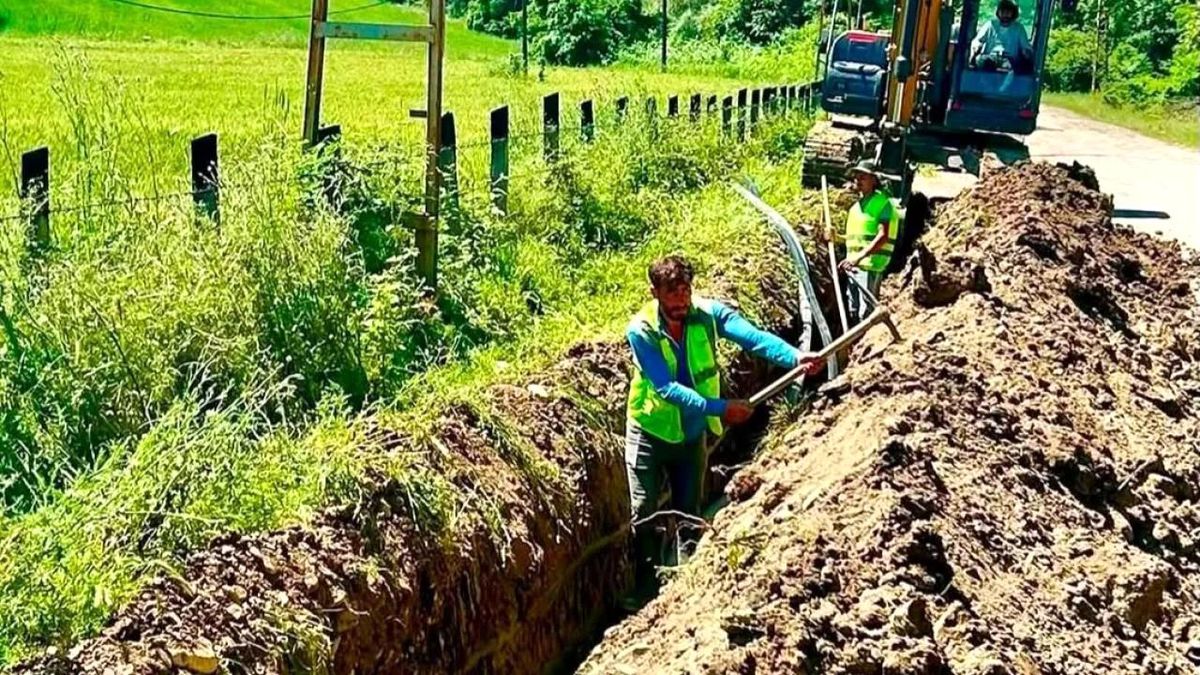Sinop’ta Altyapı Çalışmaları Devam Ediyor