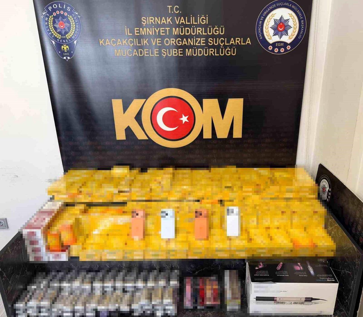 Şırnak’ta Kaçakçılık Operasyonu
